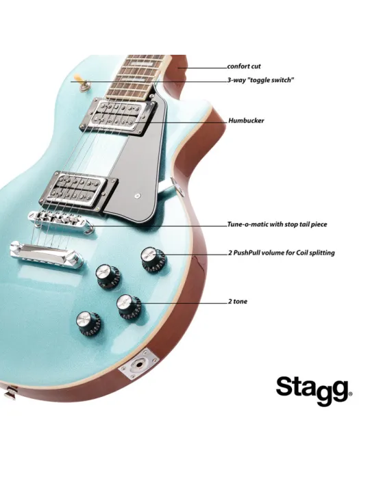 STAGG SEL-STD SBLUE | MusicGoodDeal