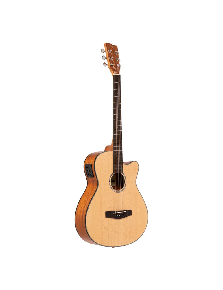  STAGG SA25 ACE SPRUCE EL AC GT.CUT AUDI SPRUCE NAT|MusicGoodDeal 