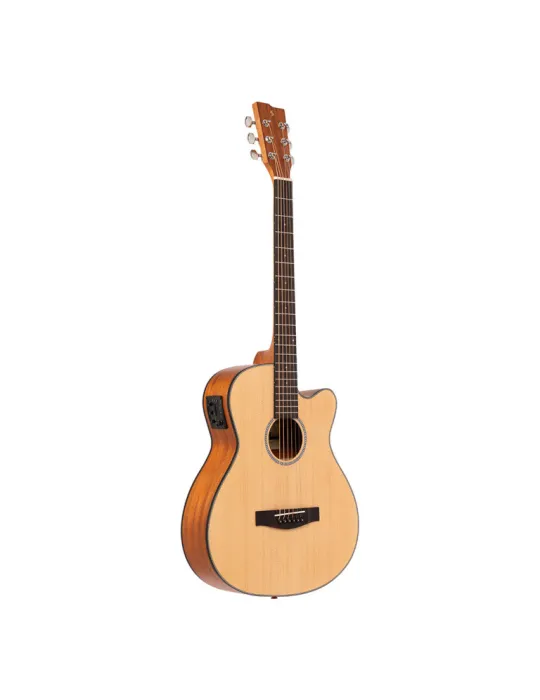 STAGG SA25 ACE SPRUCE EL AC GT.CUT AUDI SPRUCE NAT|MusicGoodDeal 