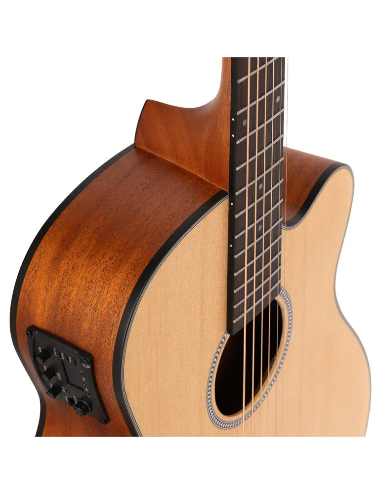  STAGG SA25 ACE SPRUCE EL AC GT.CUT AUDI SPRUCE NAT|MusicGoodDeal 
