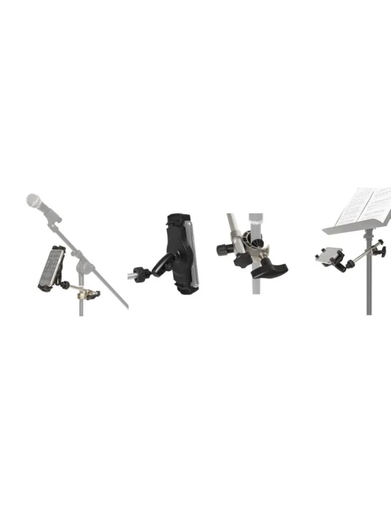  STAGG LOOK SMART10SET Look Smart Handy/Tablet Halterungsset mit Klammer und Arm|MusicGoodDeal 
