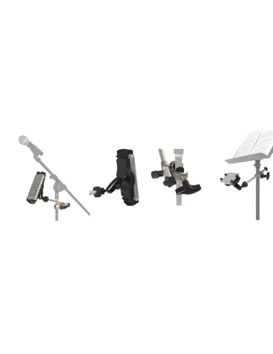  STAGG LOOK SMART10SET Look Smart Handy/Tablet Halterungsset mit Klammer und Arm|MusicGoodDeal 