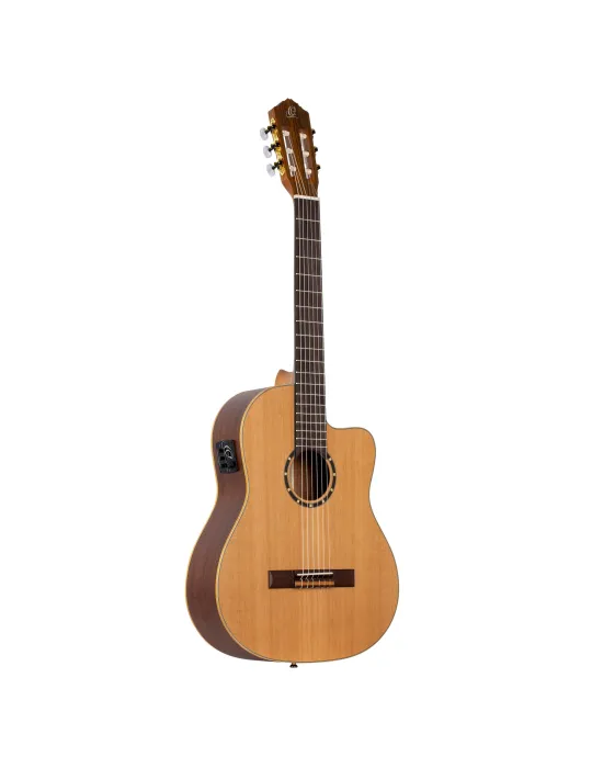 ORTEGA GUITAR R131 SOLID CEDAR, CW EQ|MusicGoodDeal