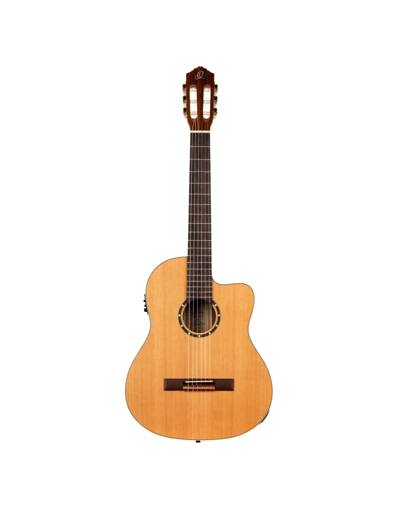 ORTEGA GUITAR R131 SOLID CEDAR, CW EQ|MusicGoodDeal