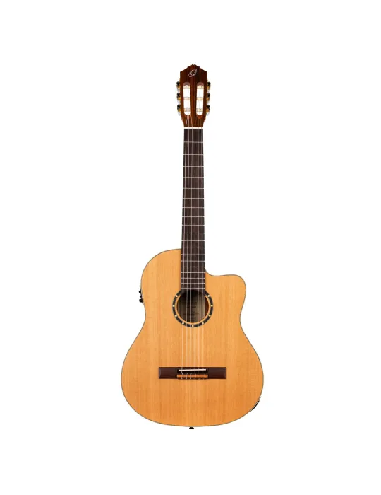 ORTEGA GUITAR R131 SOLID CEDAR, CW EQ|MusicGoodDeal