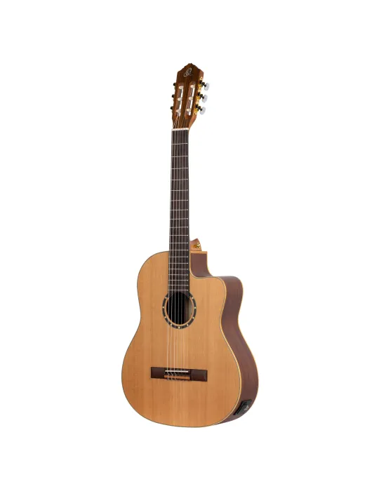 ORTEGA GUITAR R131 SOLID CEDAR, CW EQ|MusicGoodDeal