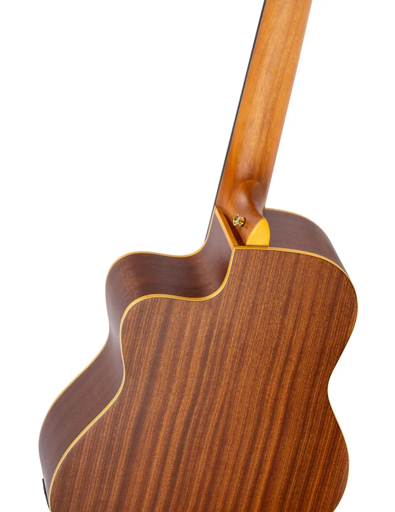 ORTEGA GUITAR R131 SOLID CEDAR, CW EQ|MusicGoodDeal