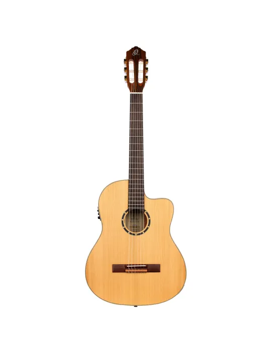 ORTEGA GUITAR R131 SOLID CEDAR, CW EQ|MusicGoodDeal