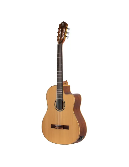 ORTEGA GUITAR R131 SOLID CEDAR, CW EQ|MusicGoodDeal