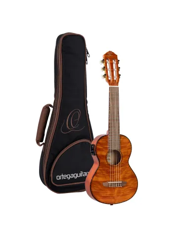  ORTEGA RGLE18FMH EQ GUITARLELE DE CAOBA LLAMA|MusicGoodDeal 