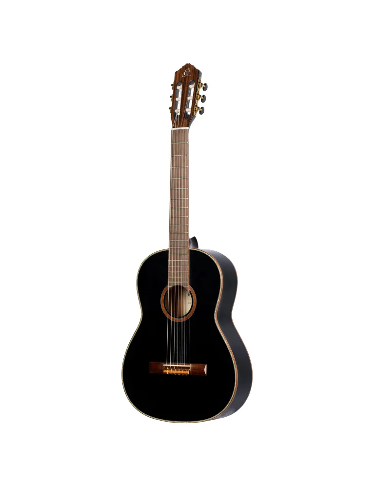  ORTEGA GUITAR R221 EPICEA, BLACK|MusicGoodDeal 