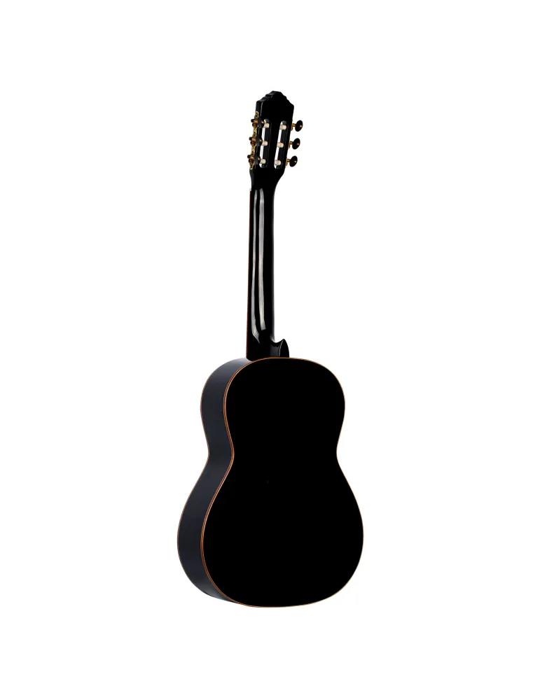  ORTEGA GUITAR R221 EPICEA, BLACK|MusicGoodDeal 