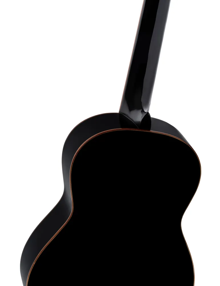  ORTEGA GUITAR R221 EPICEA, BLACK|MusicGoodDeal 