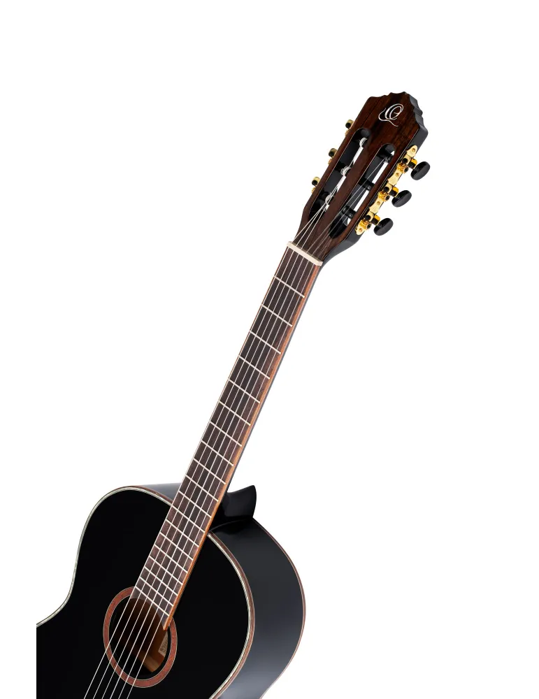  ORTEGA GUITAR R221 EPICEA, BLACK|MusicGoodDeal 