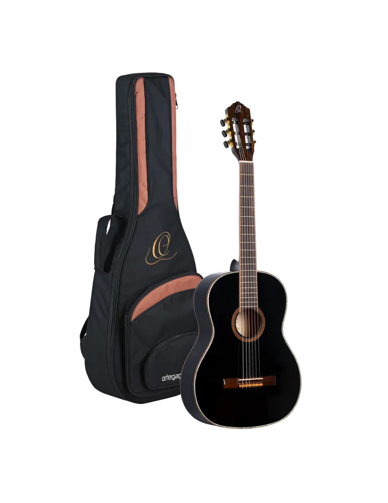  ORTEGA GUITAR R221 EPICEA, BLACK|MusicGoodDeal 