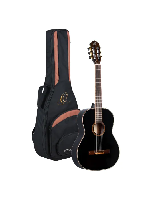  ORTEGA GUITAR R221 EPICEA, BLACK|MusicGoodDeal 