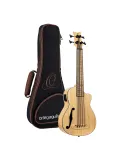  ORTEGA UKULELE BASS, SOLID BAMBOO EQ|MusicGoodDeal 