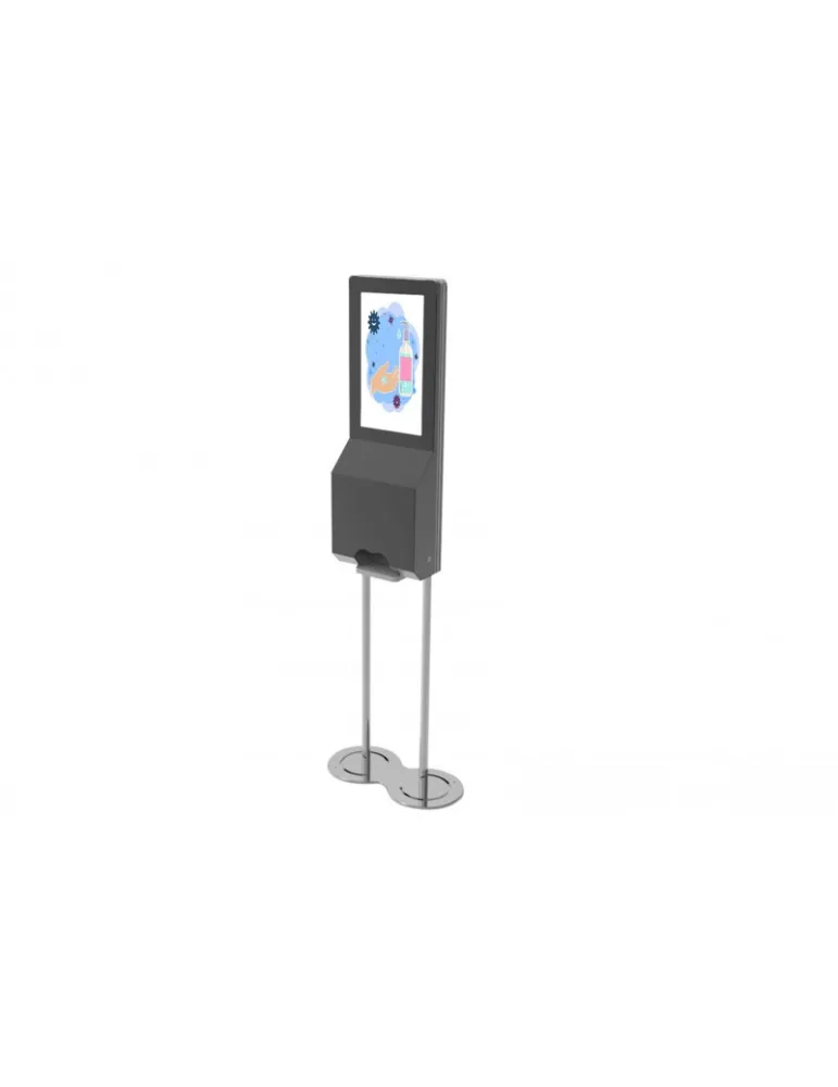 UNISIGN TH215A Kiosk distributeur de desinfectant avec ecran 215''  TH215-A