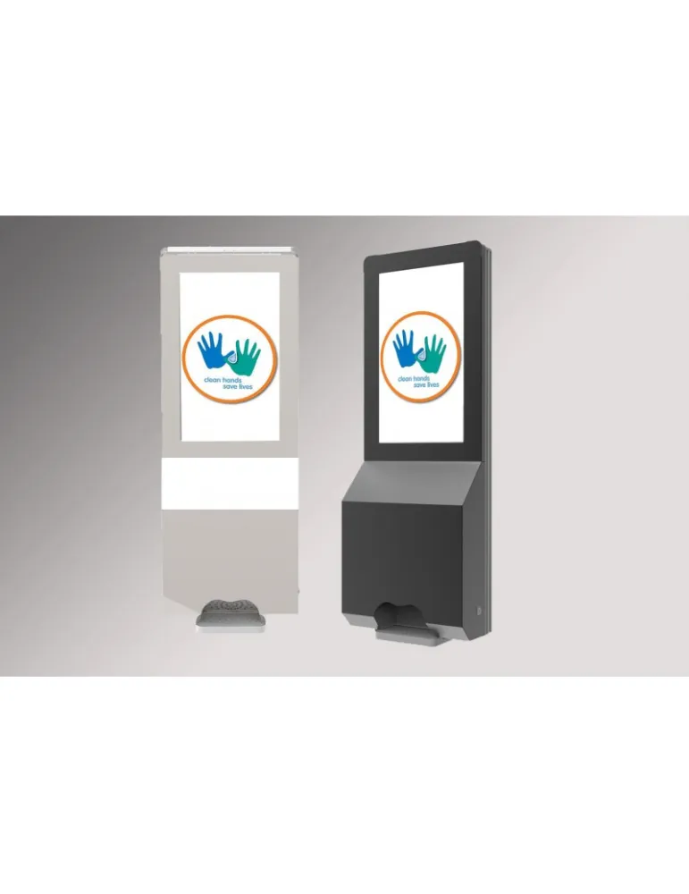 UNISIGN TH215A Kiosk distributeur de desinfectant avec ecran 215''  TH215-A