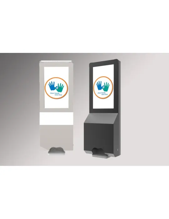 UNISIGN TH215A Kiosk distributeur de desinfectant avec ecran 215''  TH215-A