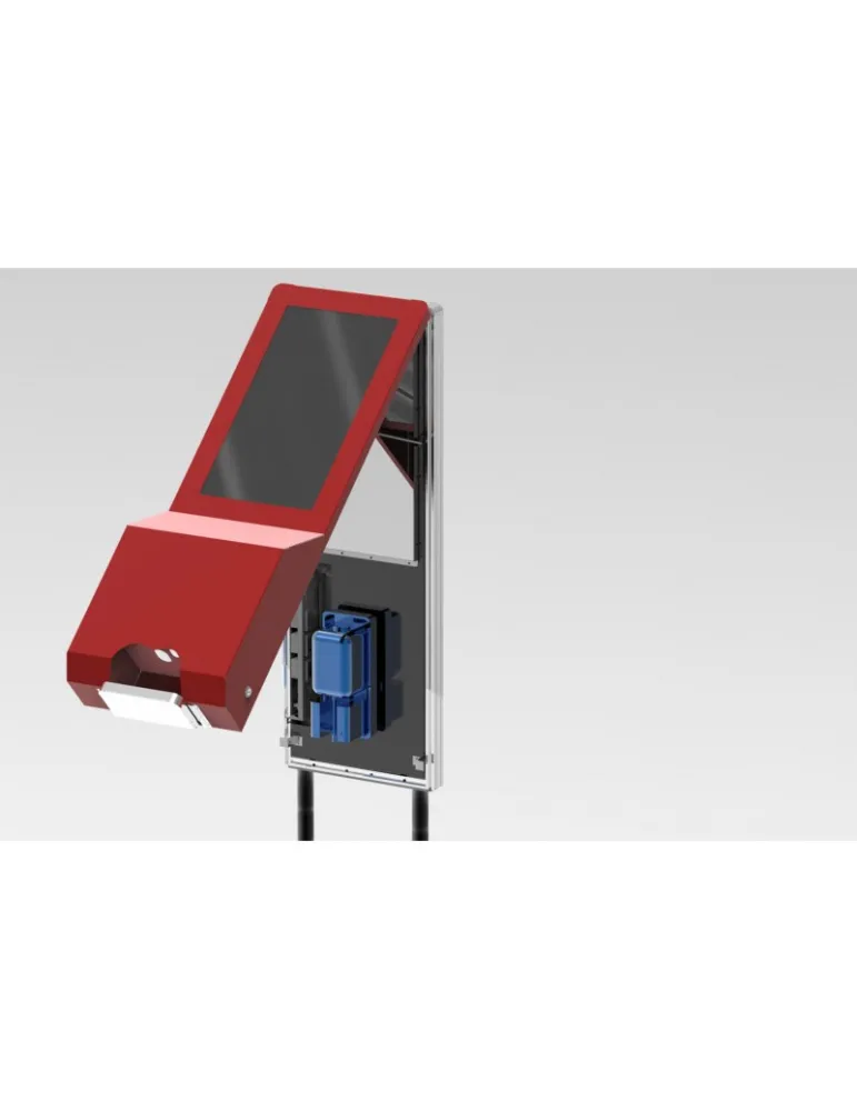 UNISIGN TH215A Kiosk distributeur de desinfectant avec ecran 215''  TH215-A