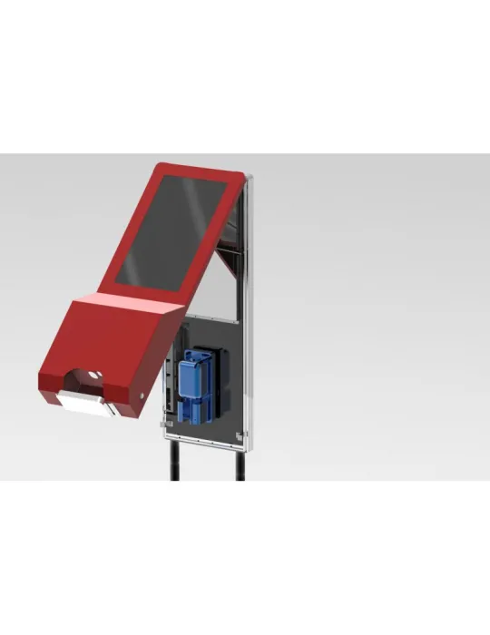 UNISIGN TH215A Kiosk distributeur de desinfectant avec ecran 215''  TH215-A