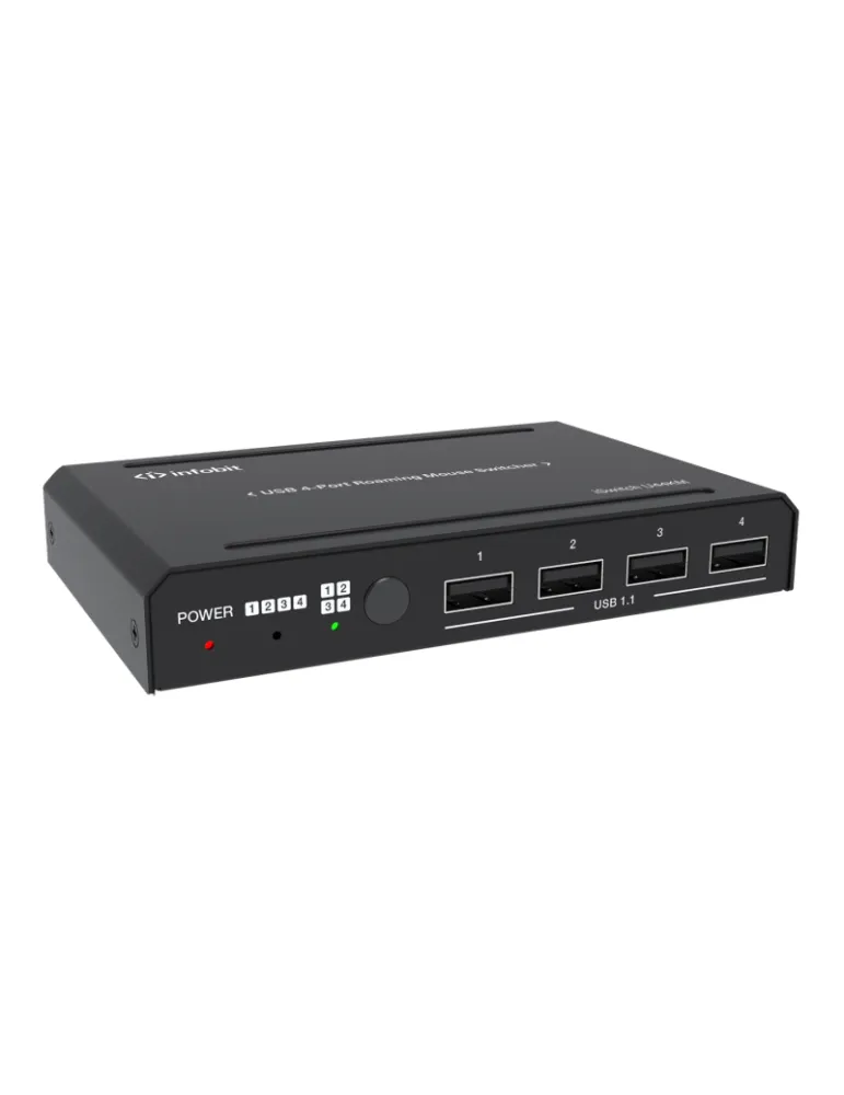 INFOBIT ISWITCHU44KM Commutateur USB 4 ports  iSwitch U44KM pour souris multi-appareils
