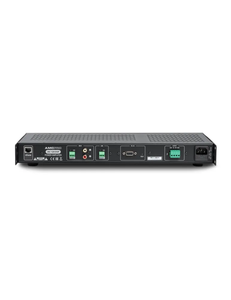 AMC iAC120DSPD Amplificateur d'installation 120W  iAC120 DSP avec interface d'entrée DANTE