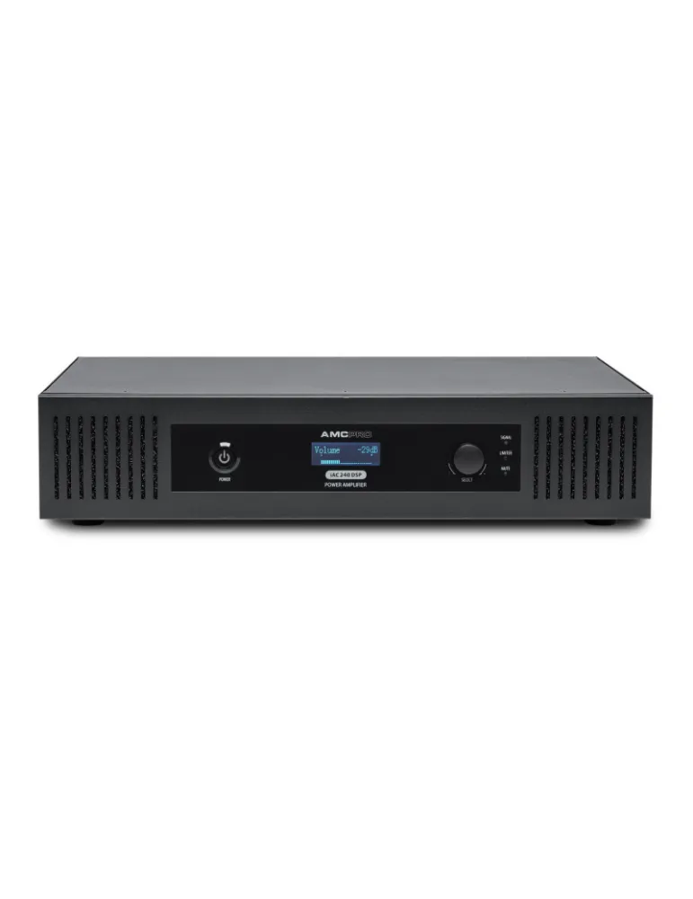 AMC iAC240DSPD Amplificateur d'installation 240W  iAC240 DSP avec interface d'entrée DANTE