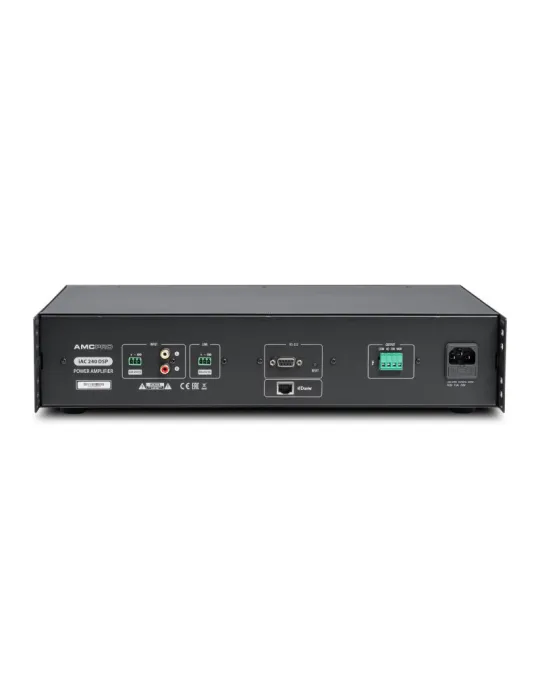 AMC iAC240DSPD Amplificateur d'installation 240W  iAC240 DSP avec interface d'entrée DANTE
