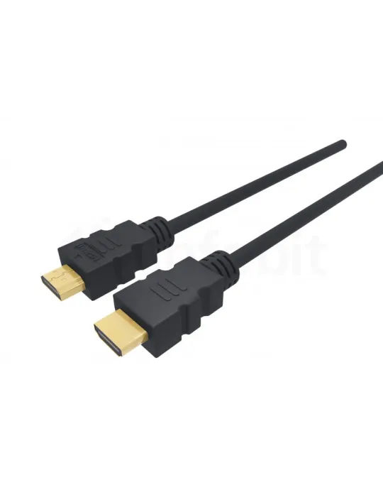 INFOBIT ICABLEH8K010 Cordon HDMI 1m  iCable H8K-010 HDMI 2.1 48Gbps 8K/60Hz4K/120Hz HDCP 2.2 ARC EDID