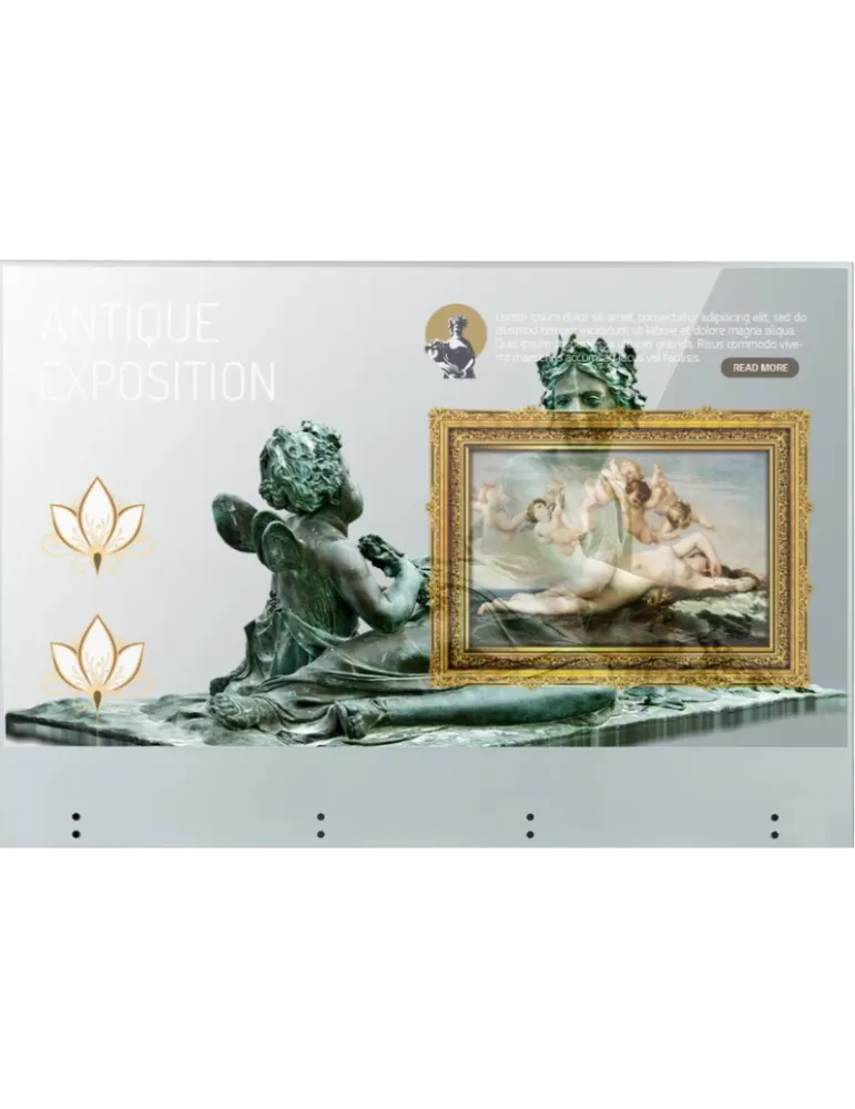 55EW5TK Moniteur tactile OLED transparent 55"  1920x1080 400cd/m2