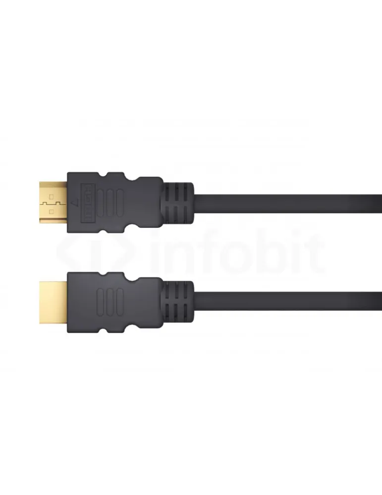 INFOBIT ICABLEH8K015 Cordon HDMI 15m  iCable H8K-015 HDMI 2.1 48Gbps 8K/60Hz4K/120Hz HDCP 2.2 ARC EDID