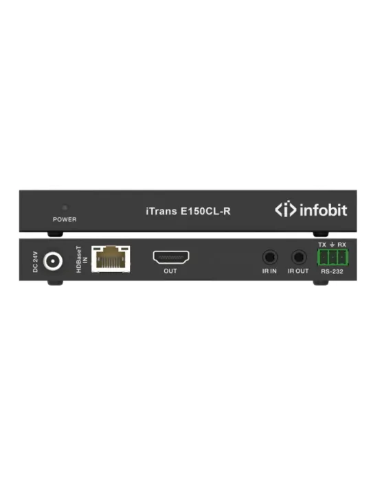 INFOBIT E150CGR Récepteur HDMI 4K60 HDBaseT  iTrans E150CG-R pour carte de sortie iMatrix MO2K-HBT150