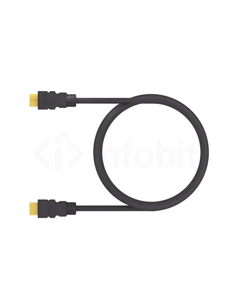 INFOBIT ICABLEH8K020 Cordon HDMI 2m  iCable H8K-020 HDMI 2.1 48Gbps 8K/60Hz4K/120Hz HDCP 2.2 ARC EDID