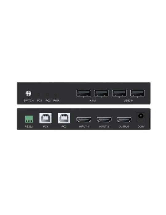 INFOBIT ISWITCH201HKL Commutateur KVM 4K60 2x1 Lite  iSwitch 201HKL