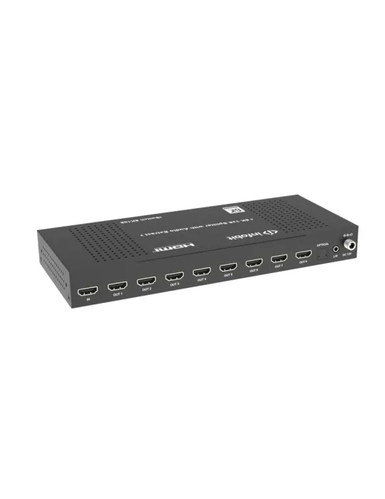 INFOBIT ISWITCH8K108 Splitter HDMI  iSwitch 8K108 1x Entrée HDMI vers 8x Sorties HDMI 8K avec audio séparée
