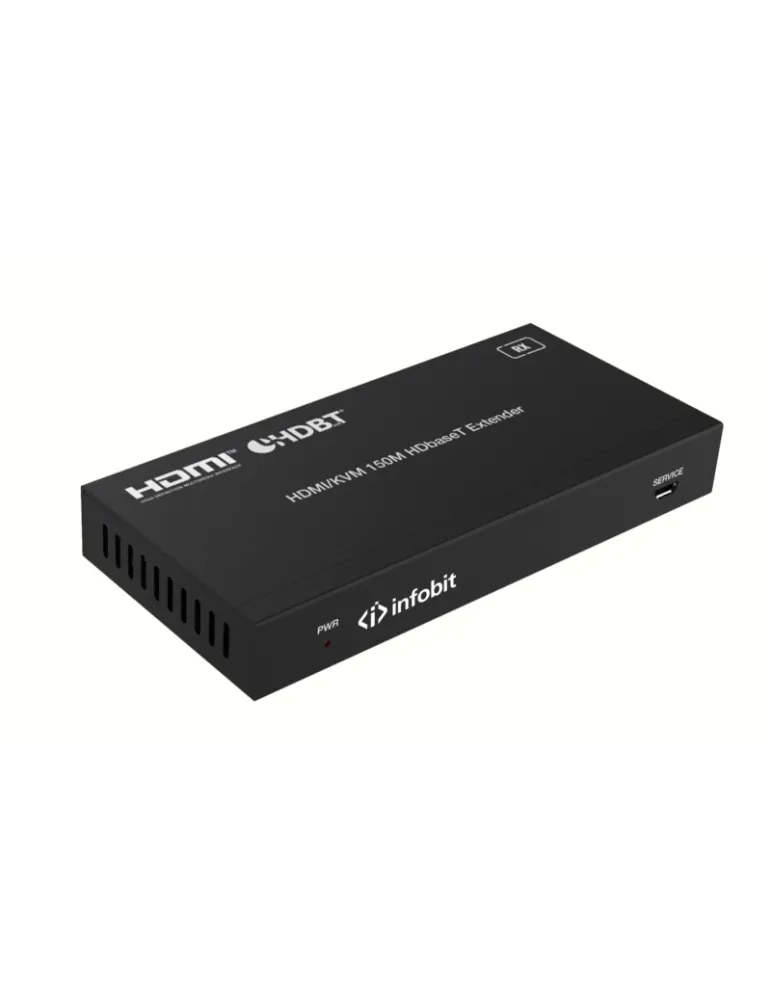 INFOBIT E150SKR Récepteur HDMI 4K60 de 150 m KVM iTrans E150SK