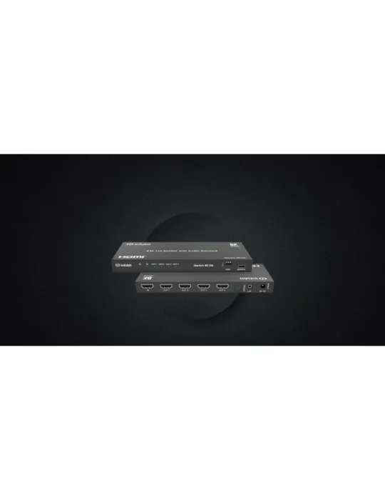 INFOBIT ISWITCH8K104 Splitter HDMI  iSwitch 8K104 1x Entrée HDMI vers 4x Sorties HDMI 8K avec audio séparée