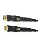 INFOBIT AOCHDMIDD05L Câble actif fibre optique 10m Connecteurs HDMI D vers D Détachables Infobit - AOC-HDMI-DD05L