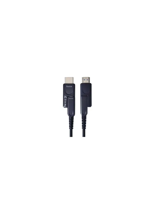 INFOBIT AOCHDMID05C Câble actif fibre optique 5m Connecteurs HDMI D vers D Classic détachables Infobit - AOC-HDMI-D05C