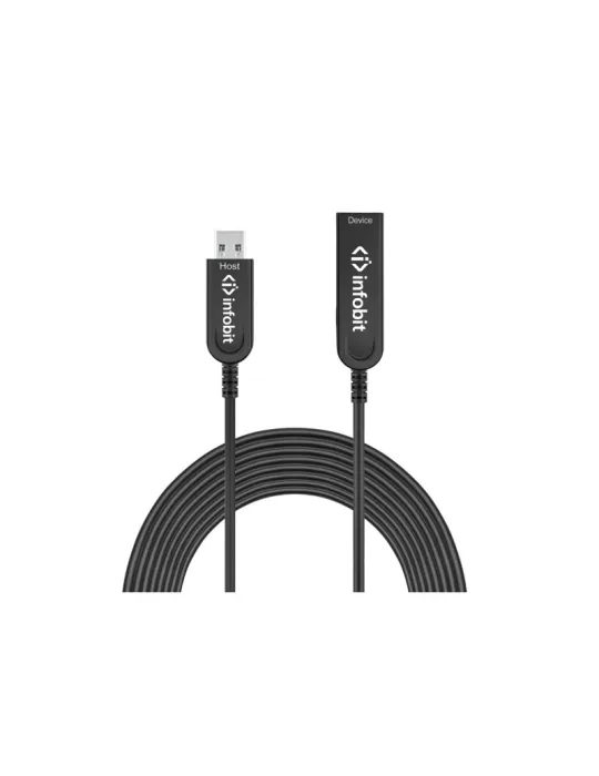 INFOBIT U31AMAF3210 Câble optique  AOC-U31-AMAF32-10 USB3.1 A(M) vers A(F) 10m