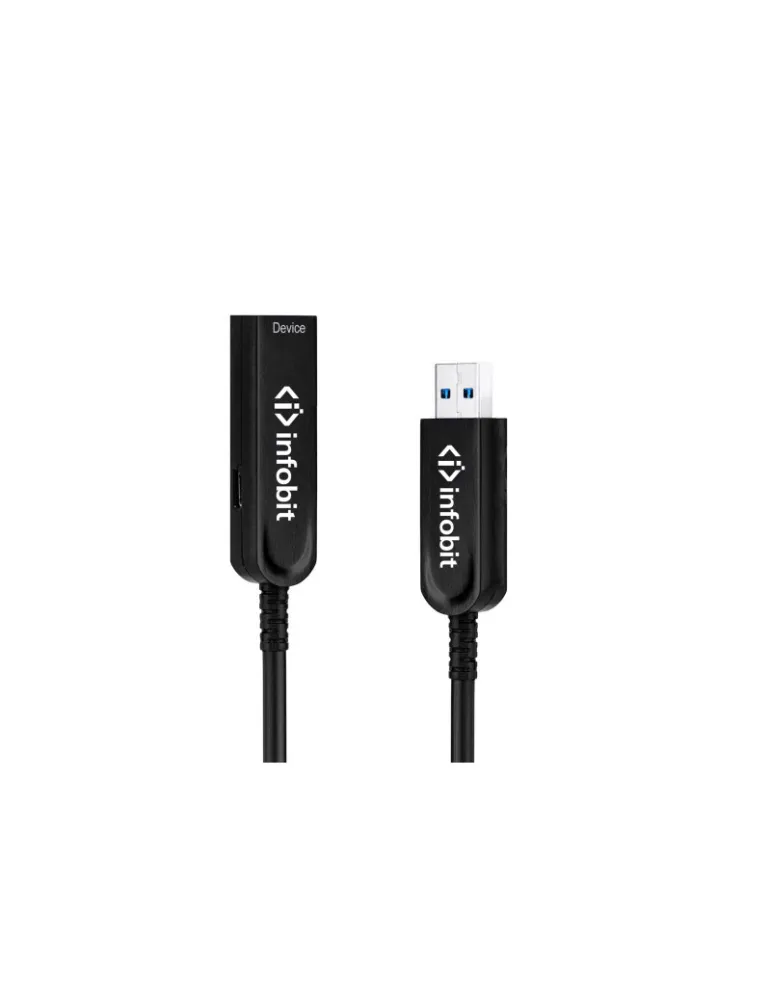 INFOBIT U31AMAF3210 Câble optique  AOC-U31-AMAF32-10 USB3.1 A(M) vers A(F) 10m