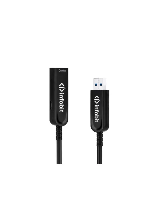 INFOBIT U31AMAF3210 Câble optique  AOC-U31-AMAF32-10 USB3.1 A(M) vers A(F) 10m