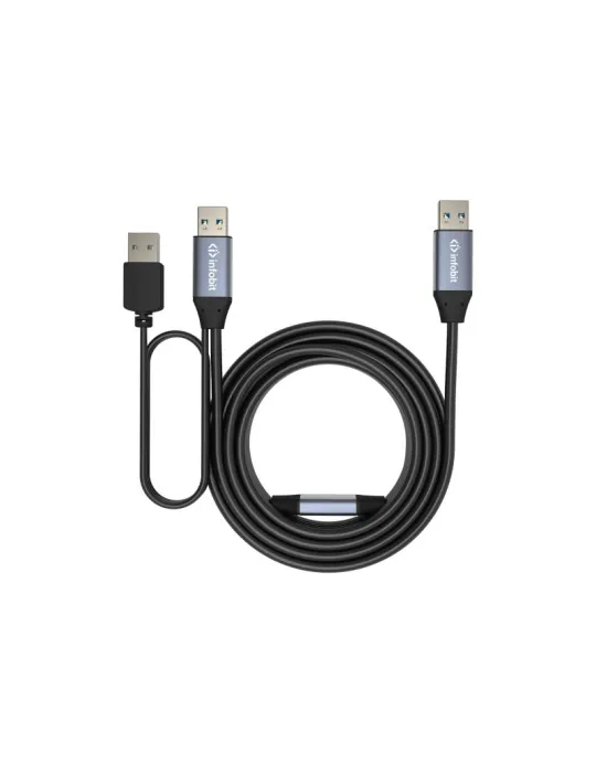 INFOBIT ICABLEUSBACC05AA Cordon USB 3.0 actif  iCable-USB-ACC05-AA USB-A (M) vers USB-A (M) 5m