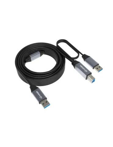 INFOBIT ICABLEUSBACC05AB Cordon USB 3.0 actif  iCable-USB-ACC05-AB USB-A (M) vers USB-B (M) 5m