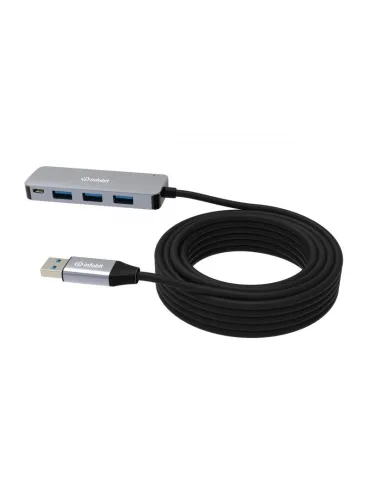 INFOBIT ICABLEUSBACCH14 Hub 4x USB-A 3.0 vers USB-A  iCable-USB-ACC-H14 sur Câble cuivre 10m