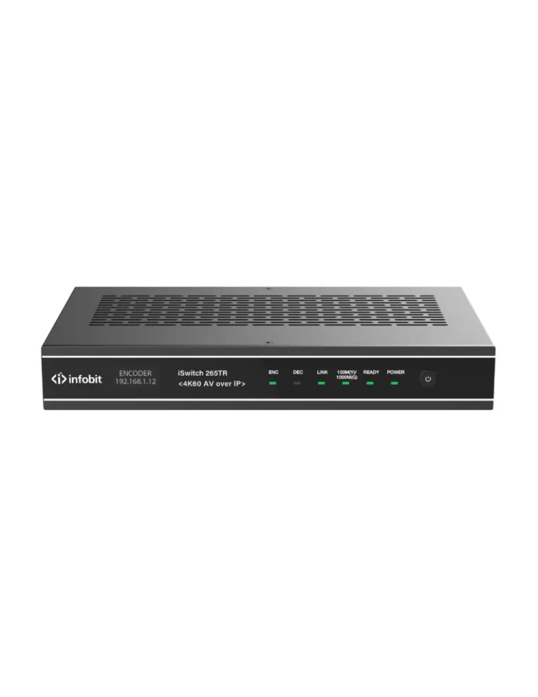 INFOBIT ISWITCH265TR Emetteur/Recepteur AV sur IP  iSwitch 265TR 4K60 KVM et RS232