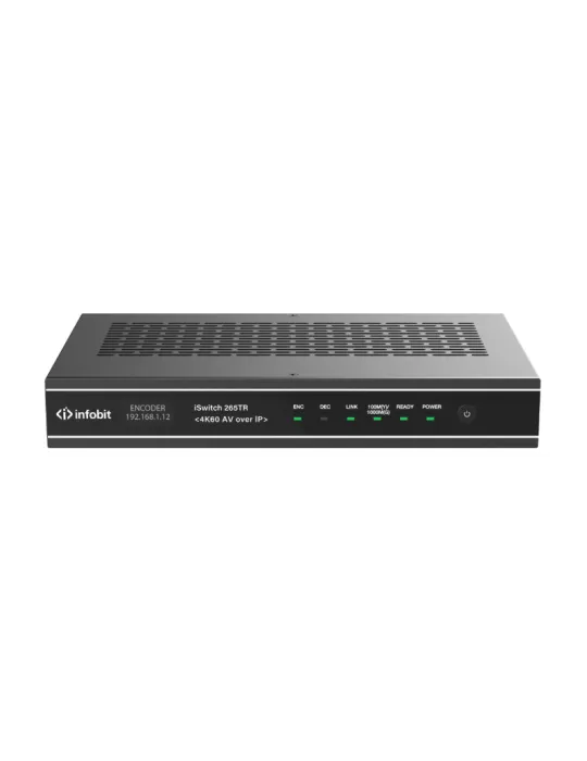 INFOBIT ISWITCH265TR Emetteur/Recepteur AV sur IP  iSwitch 265TR 4K60 KVM et RS232