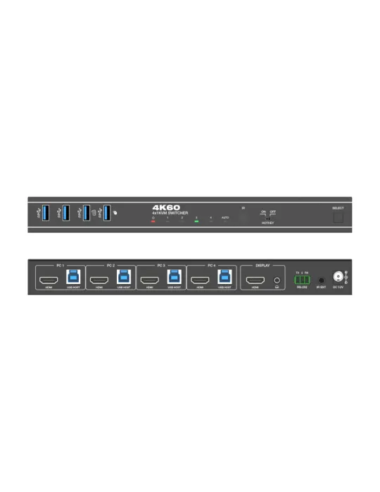 INFOBIT ISWITCH401HK Commutateur KVM 4K60 4×1  iSwitch 401HK